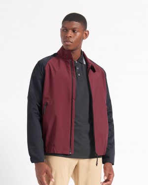Bundy Ben Sherman Waterproof Harrington Bordove | ACPXI0493