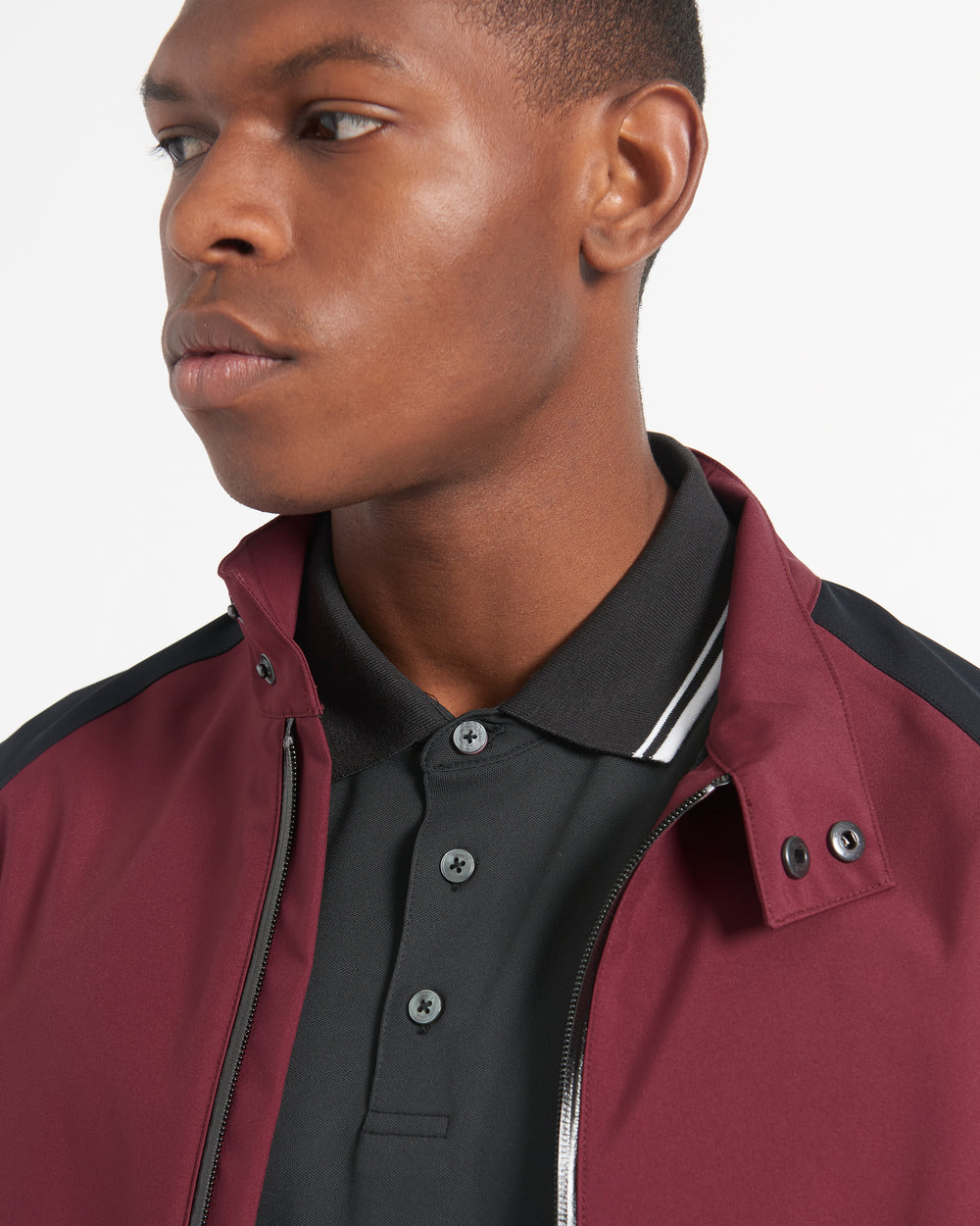 Bundy Ben Sherman Waterproof Harrington Bordove | ACPXI0493