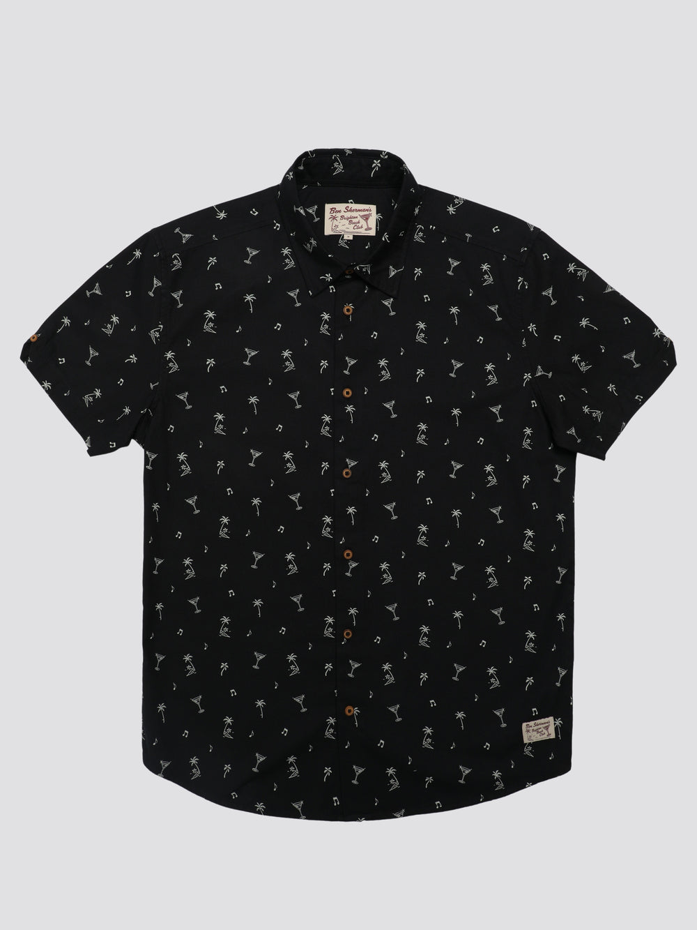 Kosele Ben Sherman Scattered Čierne | BRXOJ5791