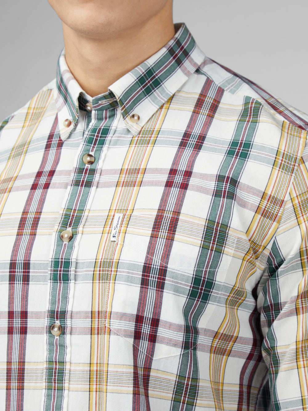 Kosele Ben Sherman Signature Heritage Check Biele | DBHSQ1258