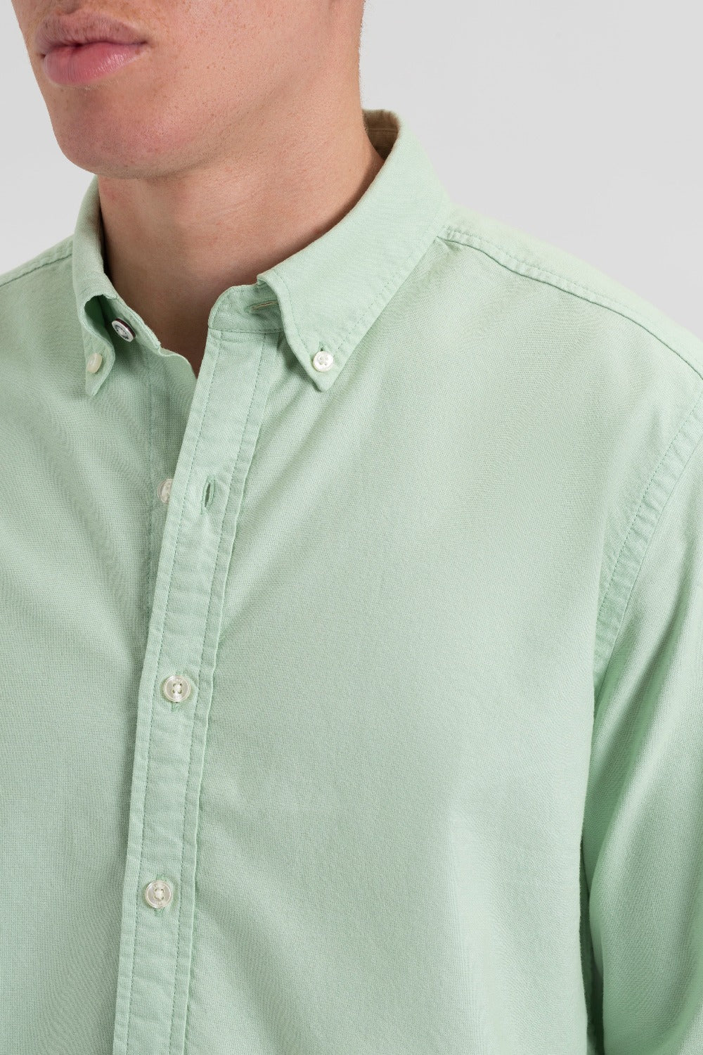 Kosele Ben Sherman St. Ives Resort Oxford Zelene | OMEYU6980
