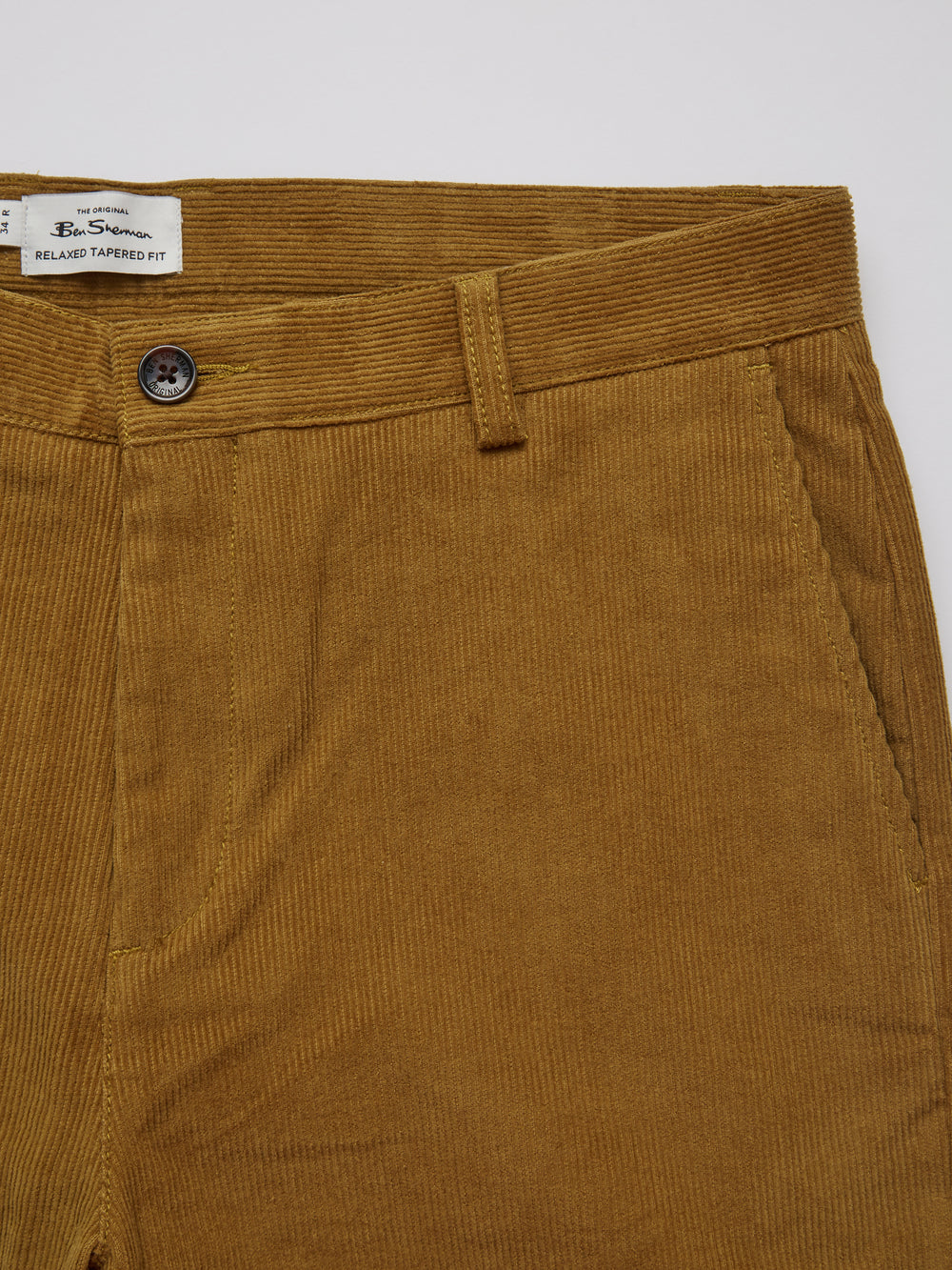 Nohavice Ben Sherman Tapered Corduroy Hnede | RQTXZ3597