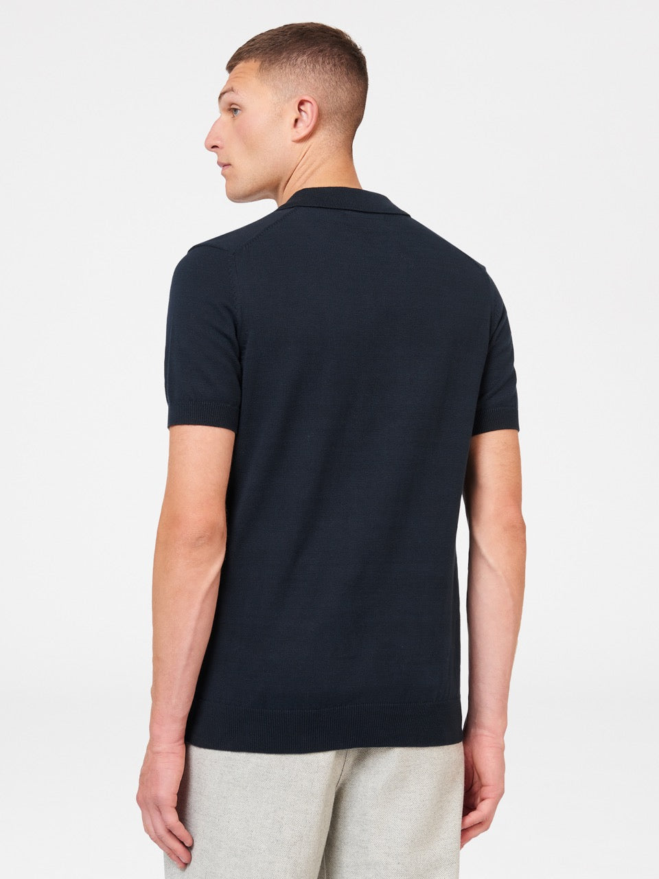 Polo Svetre S Výstrihom Ben Sherman B by Ben Sherman London Rebels Námornícka Modrá | SJQNO4173