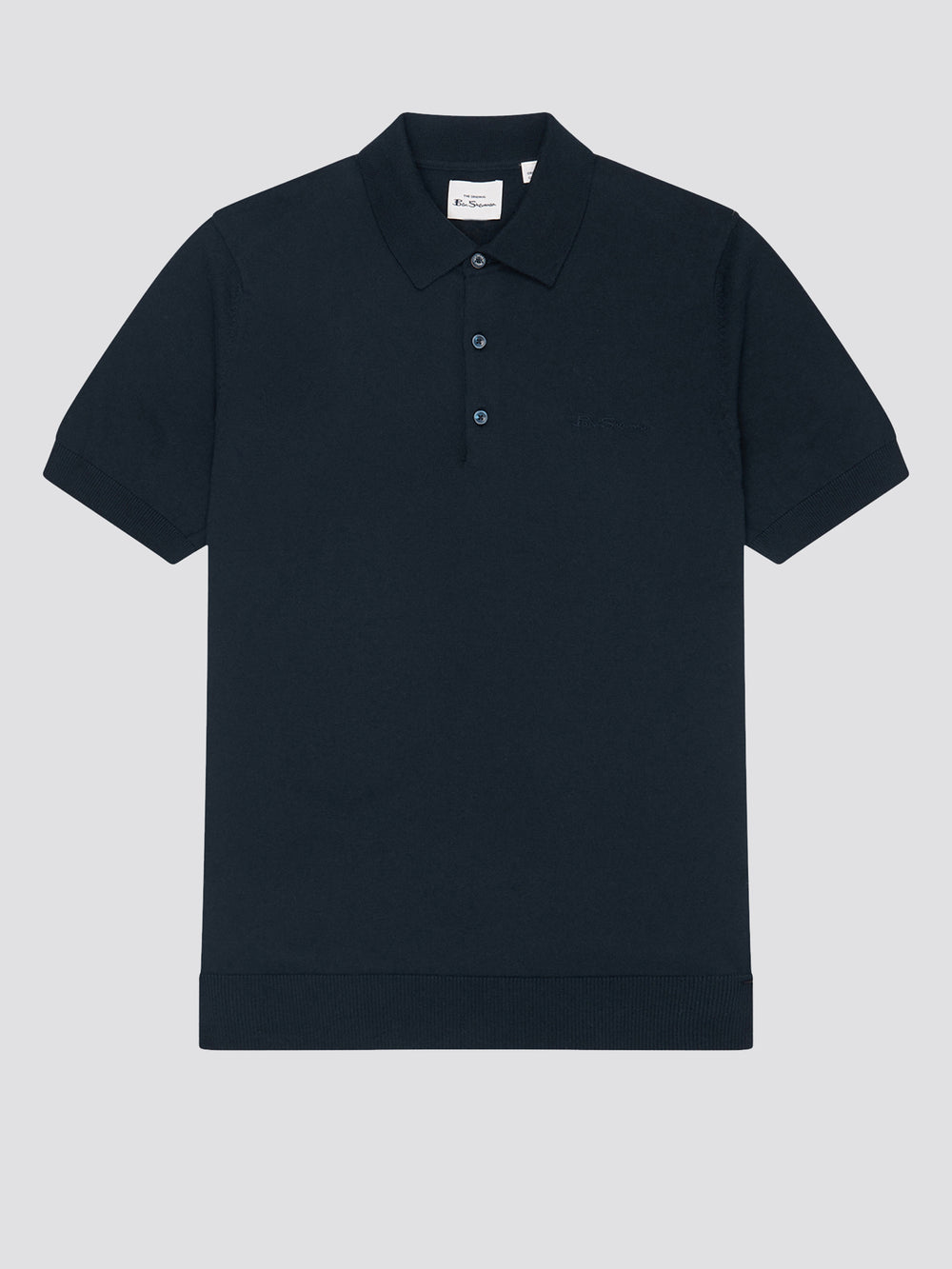 Polo Svetre S Výstrihom Ben Sherman Signature Námornícka Modrá | LAFIZ2013