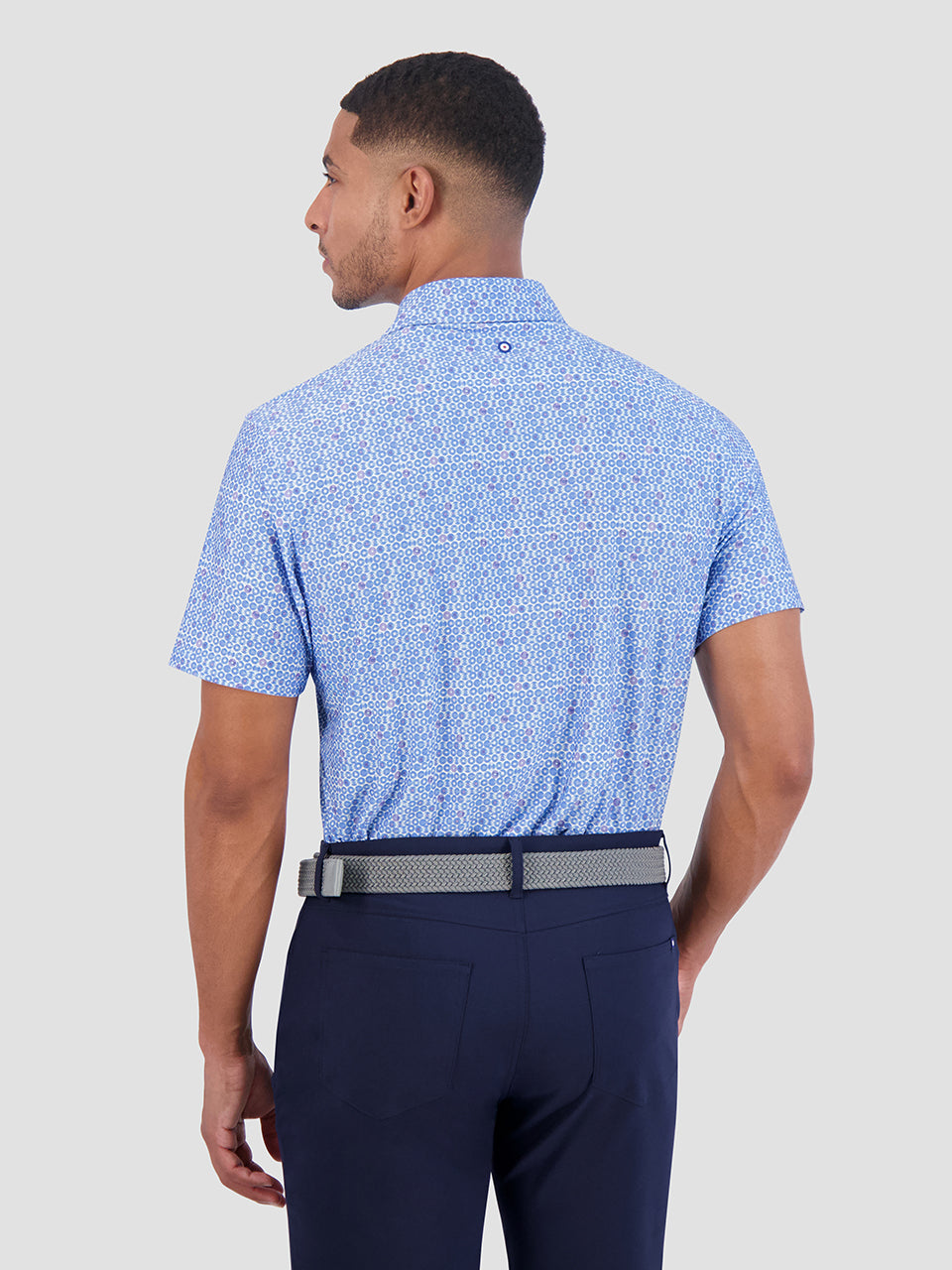 Polokosele Ben Sherman Broken Record Tech Jersey Sports Fit Modre | YOZDJ7263